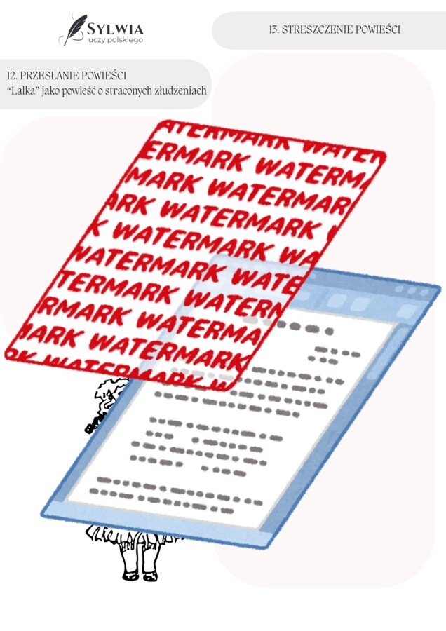 📒Notatnik maturalny "Lalka" Bolesław Prus