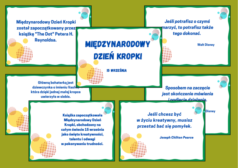 DZIEŃ KROPKI – gazetka – wersja 3