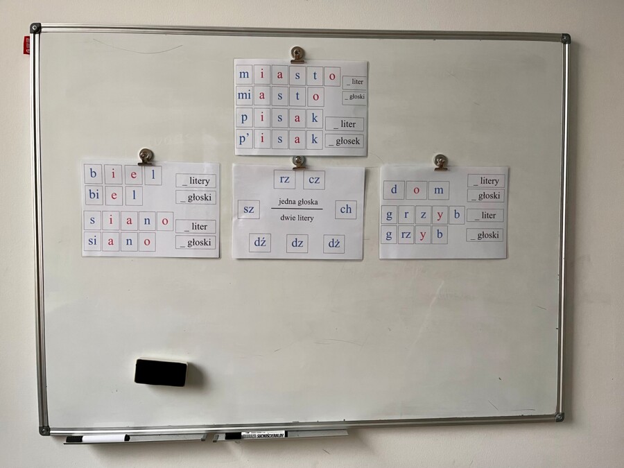 Liczenie głosek - funkcja głoski "i"