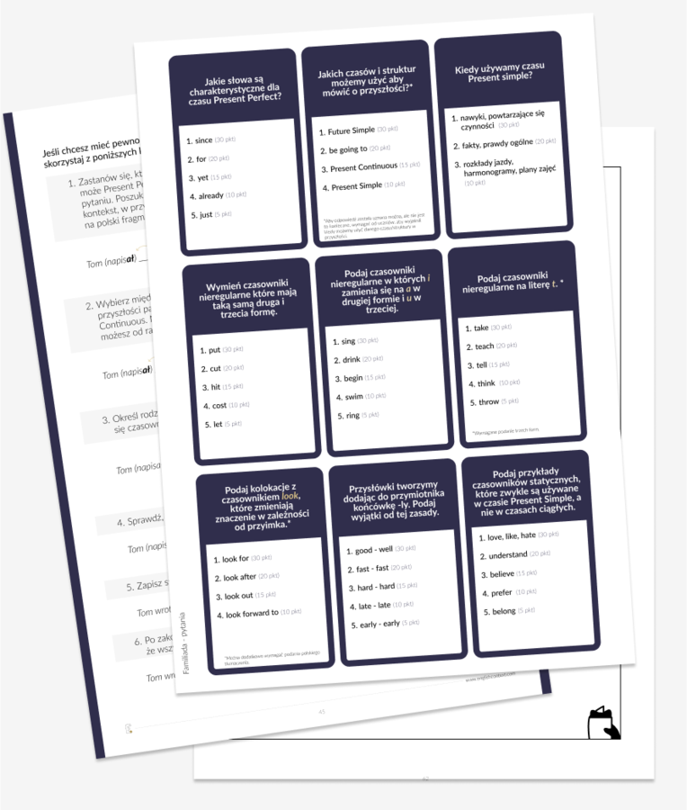 Egzamin ósmoklasisty: środki językowe w zadaniach otwartych 54,00 zł