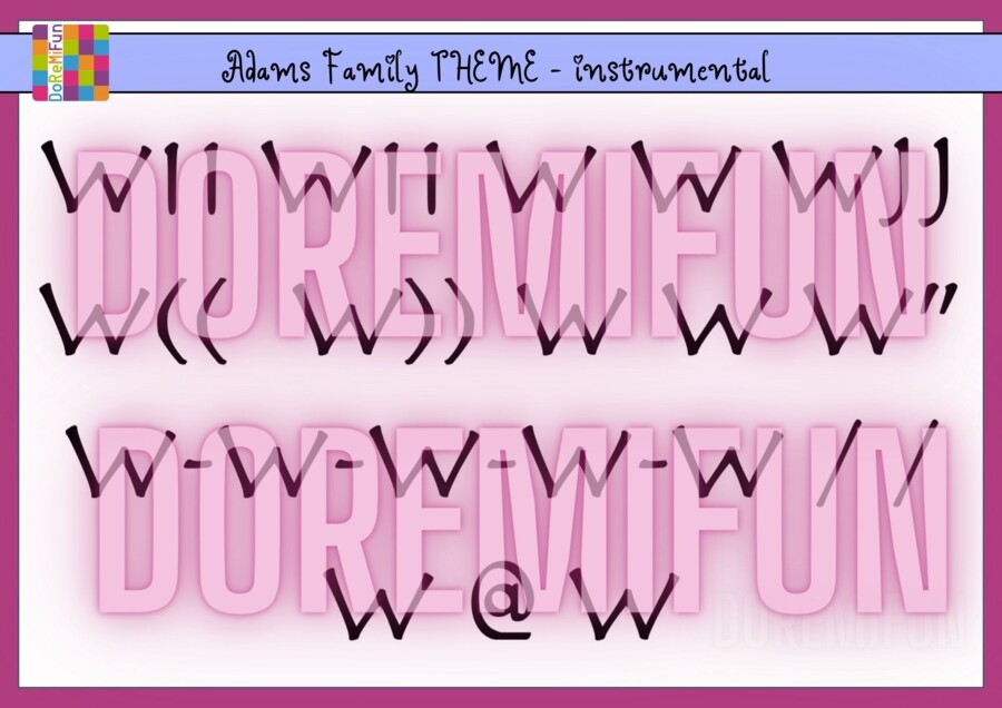 Muzogram - Rodzina Adamsów - muzyka z filmu