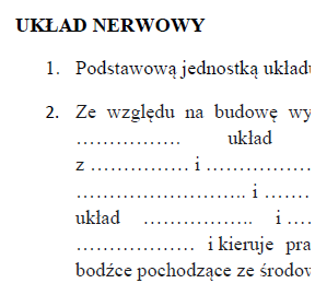 Układ nerwowy