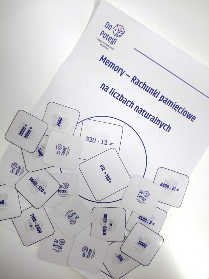 Memory – Rachunki pamięciowe na liczbach naturalnych