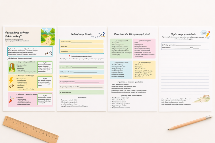 Opowiadanie twórcze: Reksio zniknął