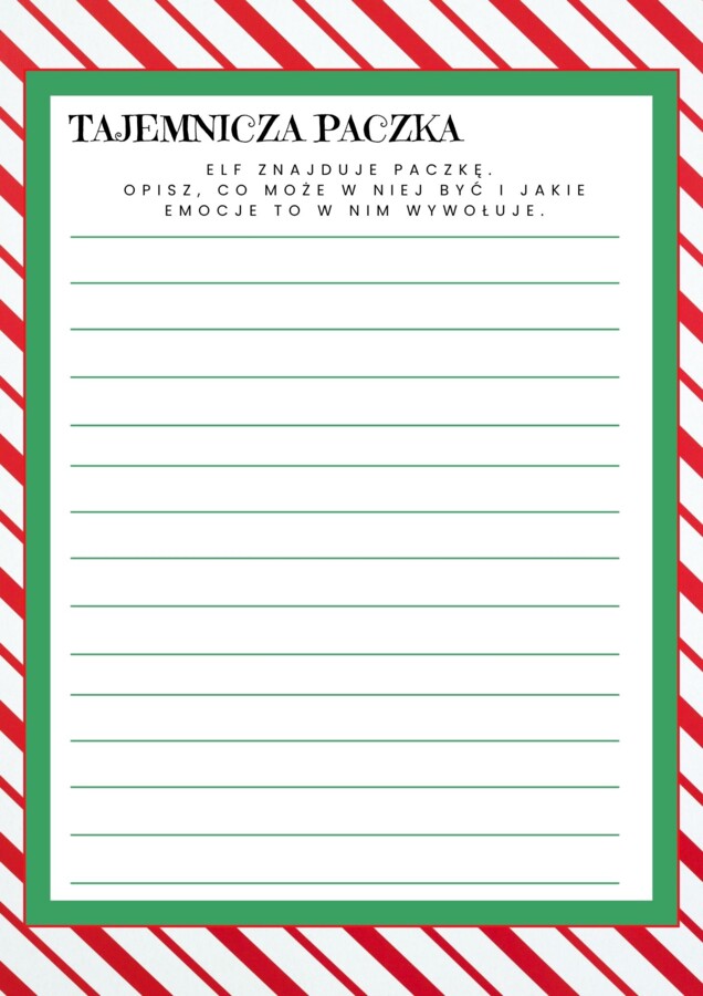 Zimowy pamiętnik - Twoje przygody z elfem