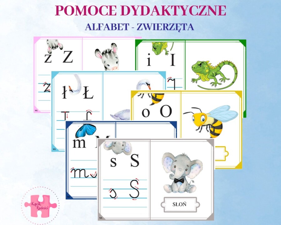 Zwierzęta - alfabet