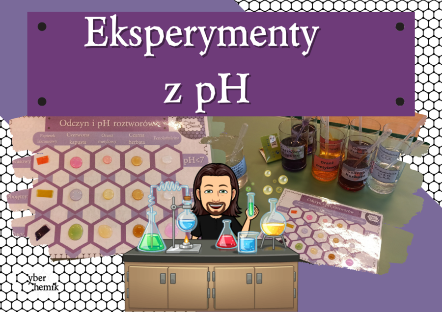 Klasa 7 i 8. Chemia. Eksperymenty z pH​