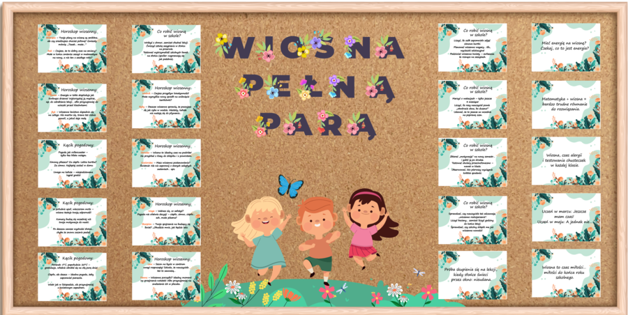 Gazetka z humorem - Wiosna pełną parą!