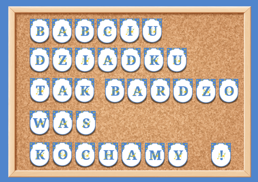 DZIEŃ BABCI i DZIADKA - BABCIU! DZIADKU! TAK BARDZO WAS KOCHAMY!