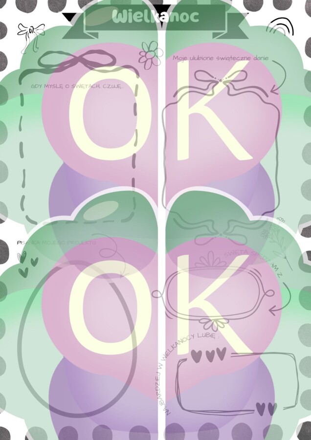 Wielkanocny Niezbędnik Ucznia – Kreatywne Karty Pracy (Klasy 1-5)