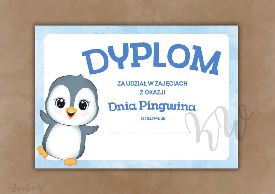 DZIEŃ PINGWINA - ZESTAW