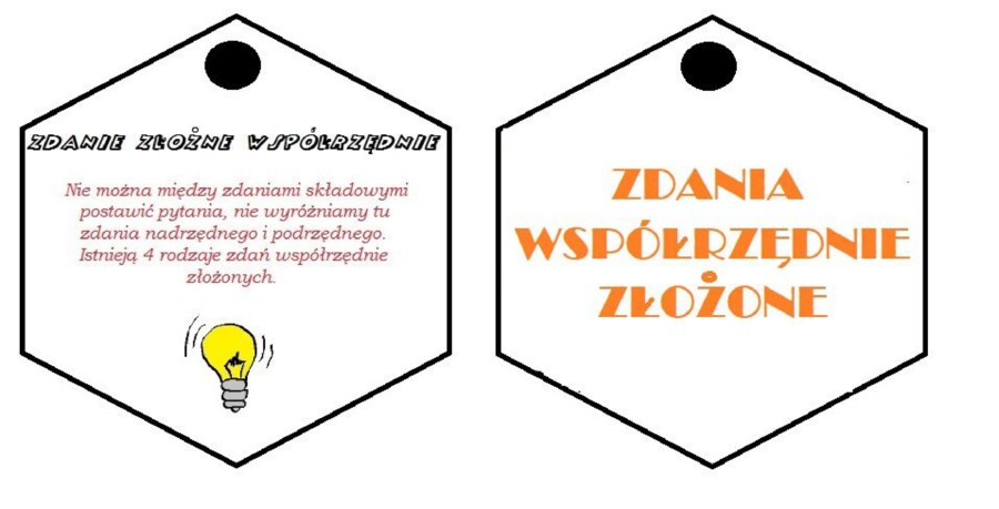 Język polski. Przypominajka - zdania złożone współrzędnie