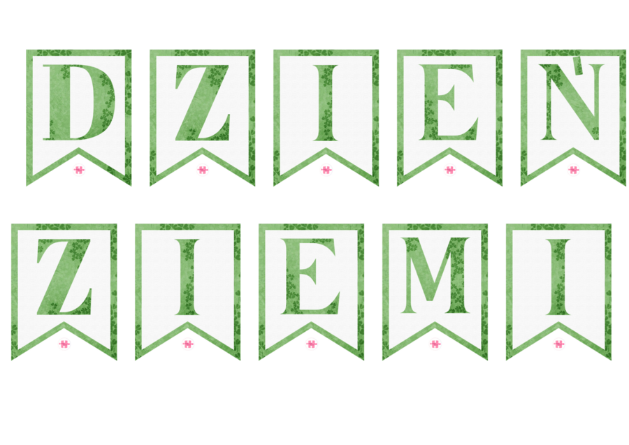 Dzień Ziemi - napisy