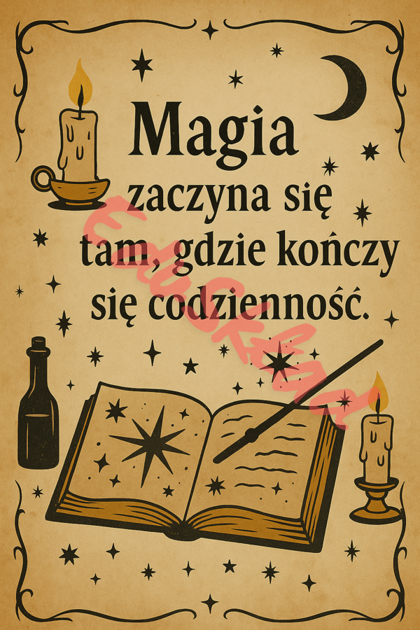 🪄 Andrzejkowa Strefa Wróżb – zestaw plakatów i wróżb dla szkoły