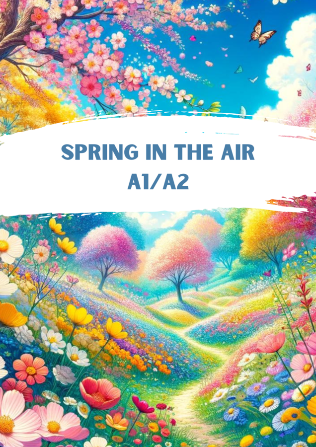 DARMOWE karty pracy do języka angielskiego. SPRING IS IN THE AIR A2/A2