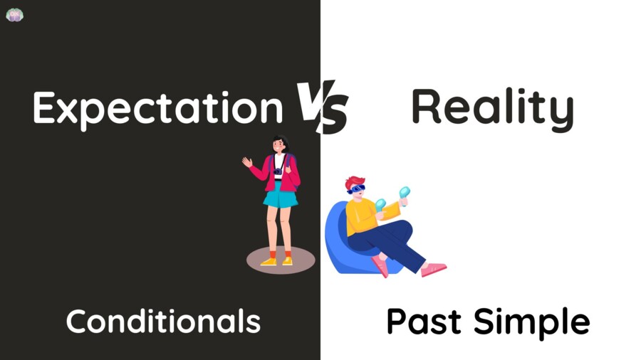 Expectations vs. Reality: Wielkie Starcie z Gramatyką (32 slajdy)