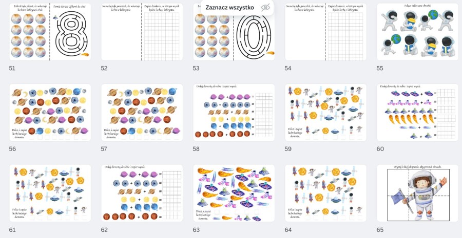 MATERIAŁY NA REWALIDACJĘ DLA PRZEDSZKOLAKÓW I KLAS 1-3