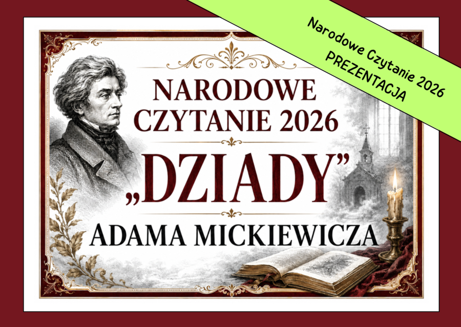 ❤️📖NARODOWE CZYTANIE 2026 - PREZENTACJA