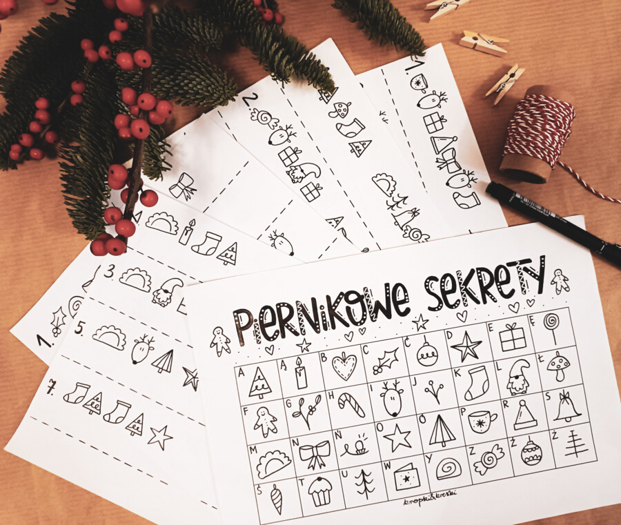 "PIERNIKOWE SEKRETY" - zaszyfrowane hasła