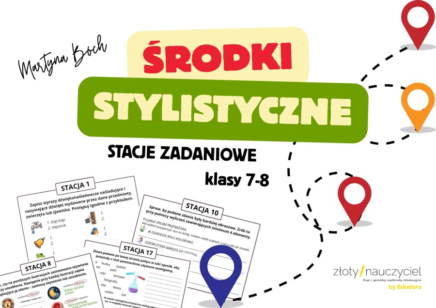 Środki stylistyczne - stacje zadaniowe