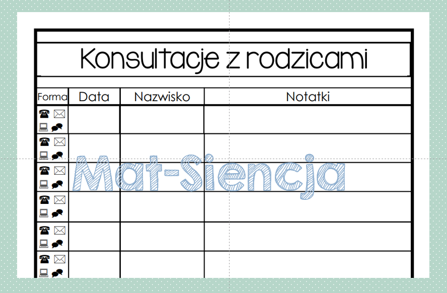 Kontakty z rodzicami