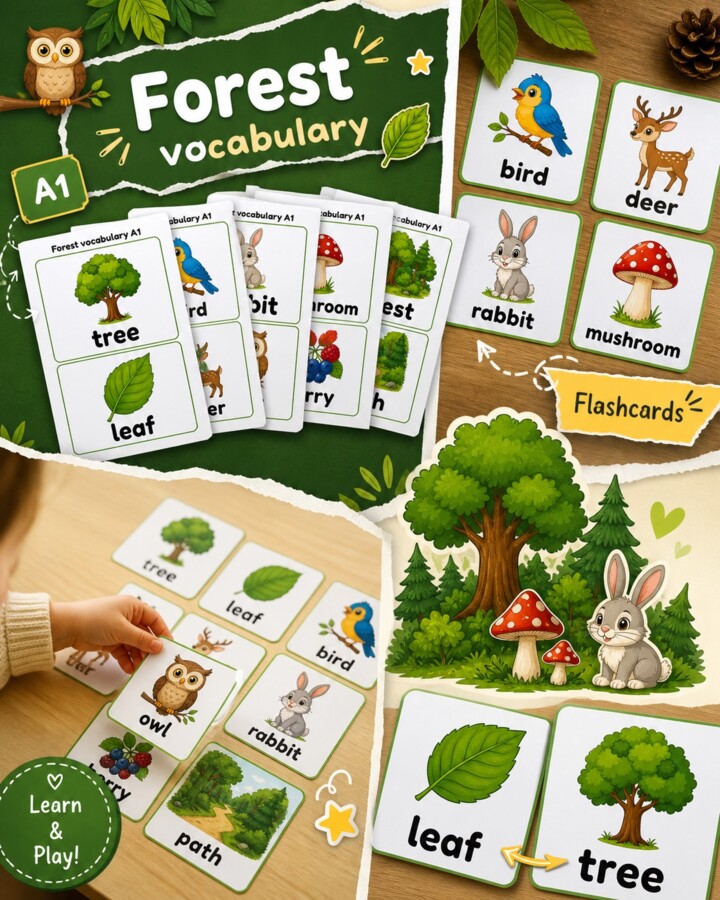 Forest vocabulary A1