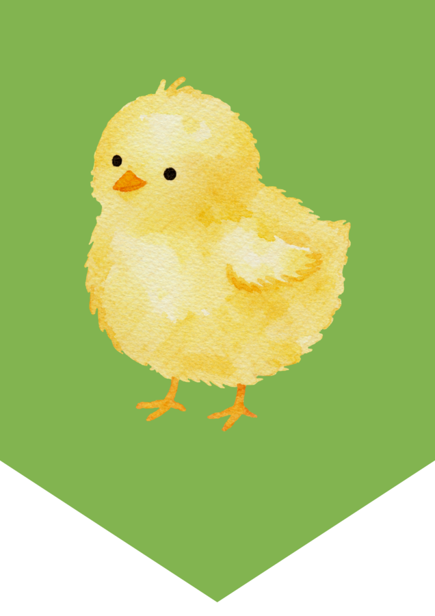 Happy Easter- girlanda