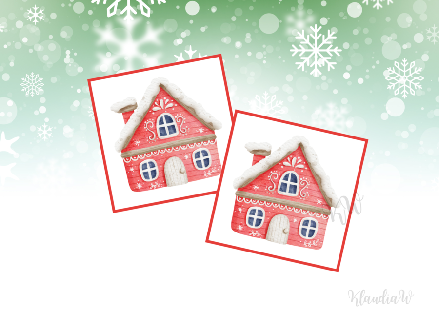 Zimowe memory - domki