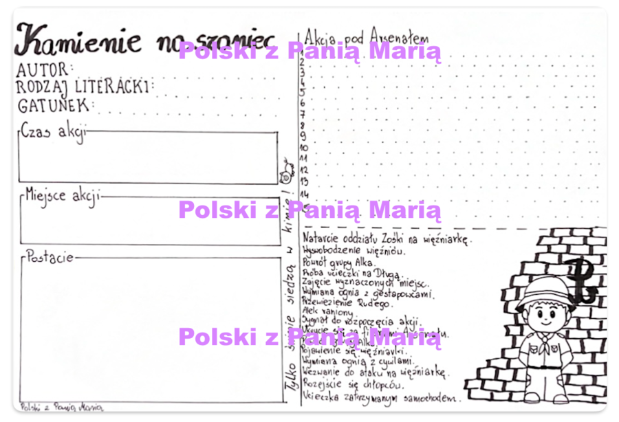 Kamienie na szaniec - pakiet lekturowy