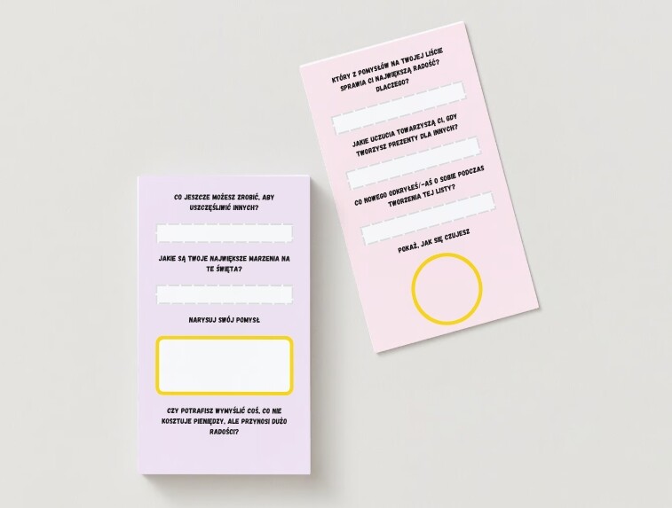 Lista życzeń. Co chciałbyś otrzymać? Co chciałbym podarować?