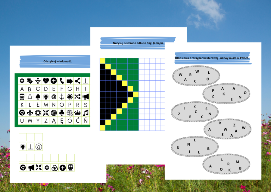 Ćwiczenia na koncentrację kl. 4 – 6 cz. 1