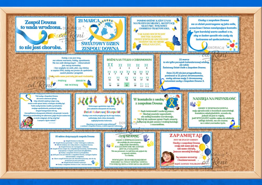 Gazetka na Dzień Zespołu Downa
