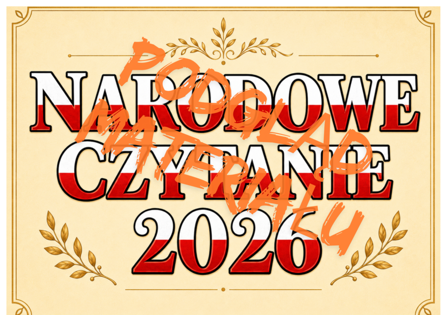 Narodowe Czytanie 2026 – „Dziady” Adama Mickiewicza | gazetka szkolna + dekoracja | 33 strony PDF