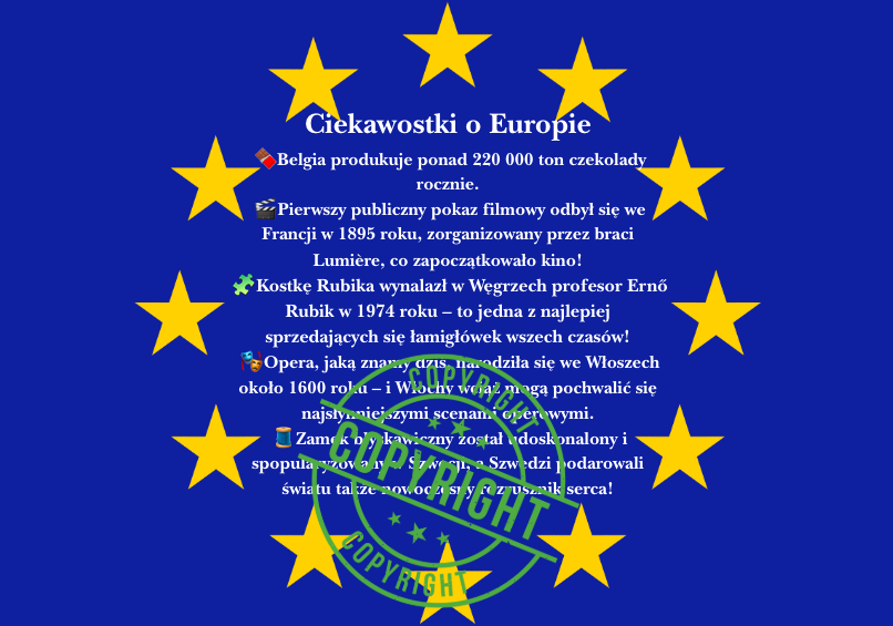 🇪🇺 Edukacyjna gazetka na Dzień Unii Europejskiej – gazetka, banery, ciekawostki, flagi (78 stron do druku!)