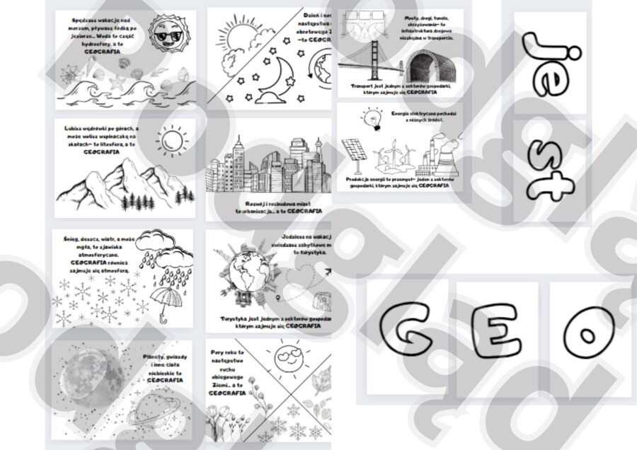 Gazetka całoroczna- Geografia