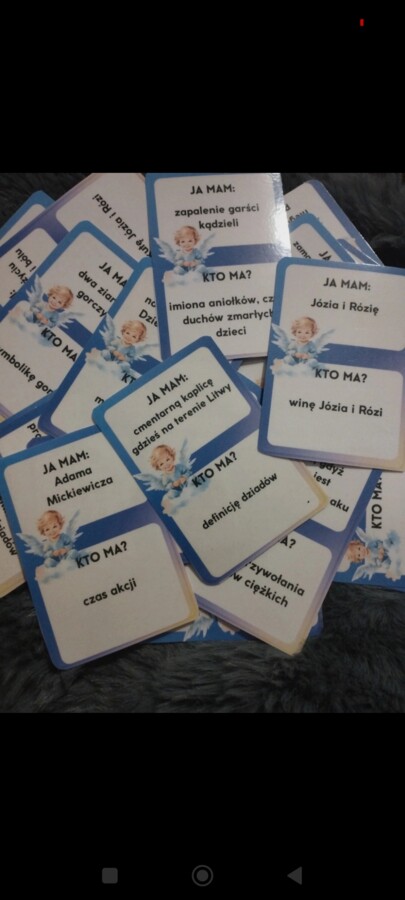 "Dziady, część II" - Ja mam... kto ma?