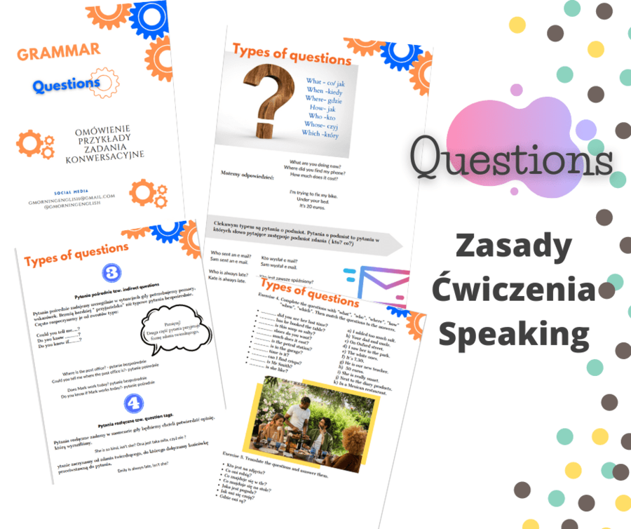 Zestaw 6 gramatycznych ebooków