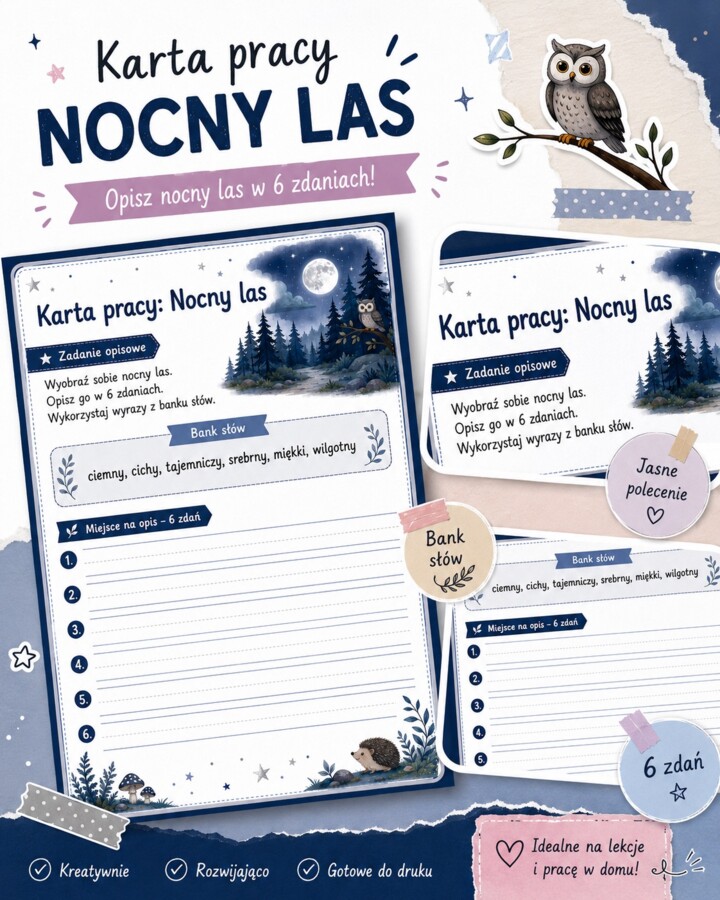 Nocny las
