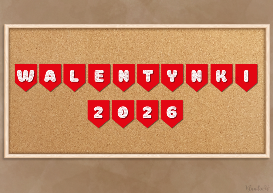 Walentynki - girlanda (PDF)
