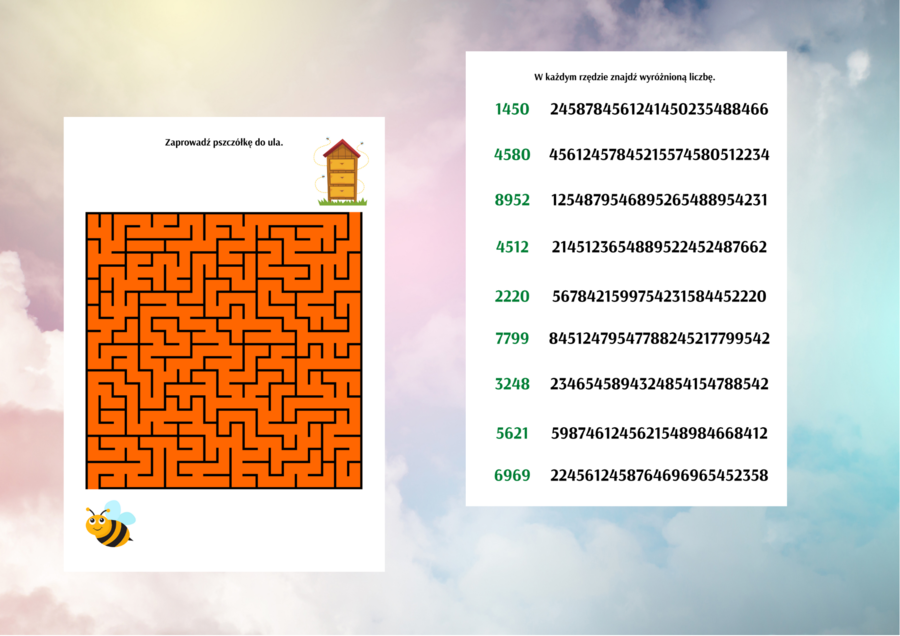 ĆWICZENIA NA KONCENTRACJĘ – DZIECI MŁODSZE cz. 1