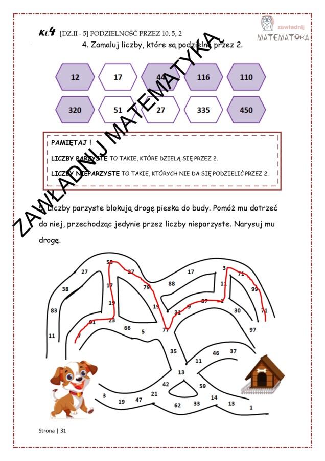 Dział II: Liczby naturalne – część 2