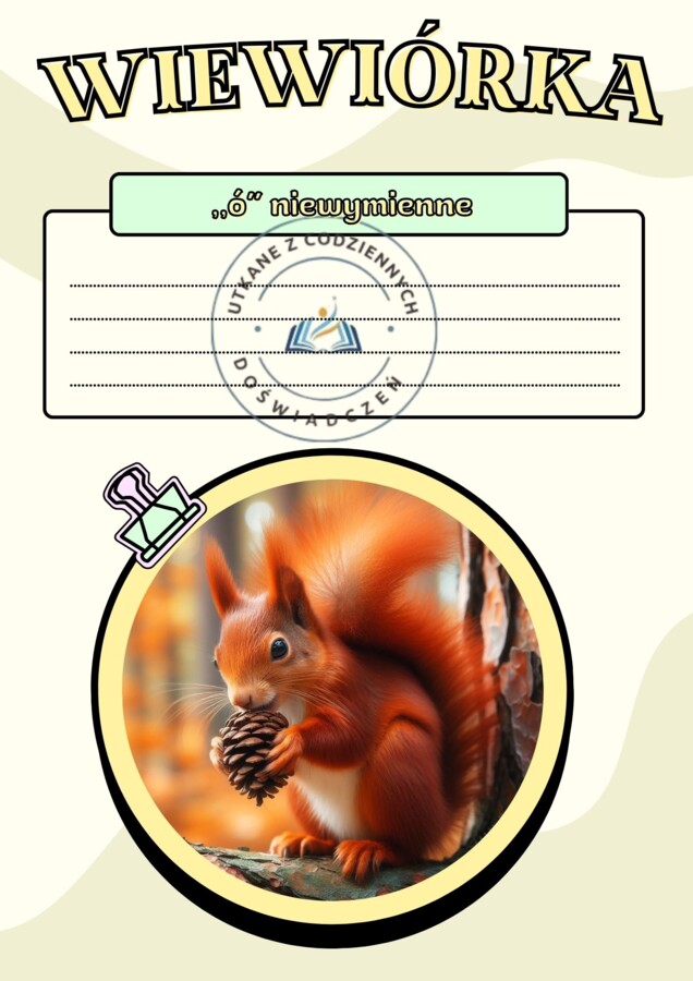 Ortografia z literą ó — karty + gra, które zmieniają naukę w zabawę