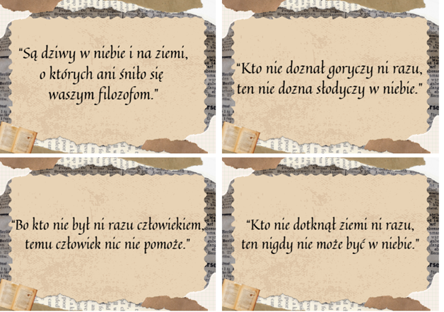 Cytaty - Dziady część II Adam Mickiewicz