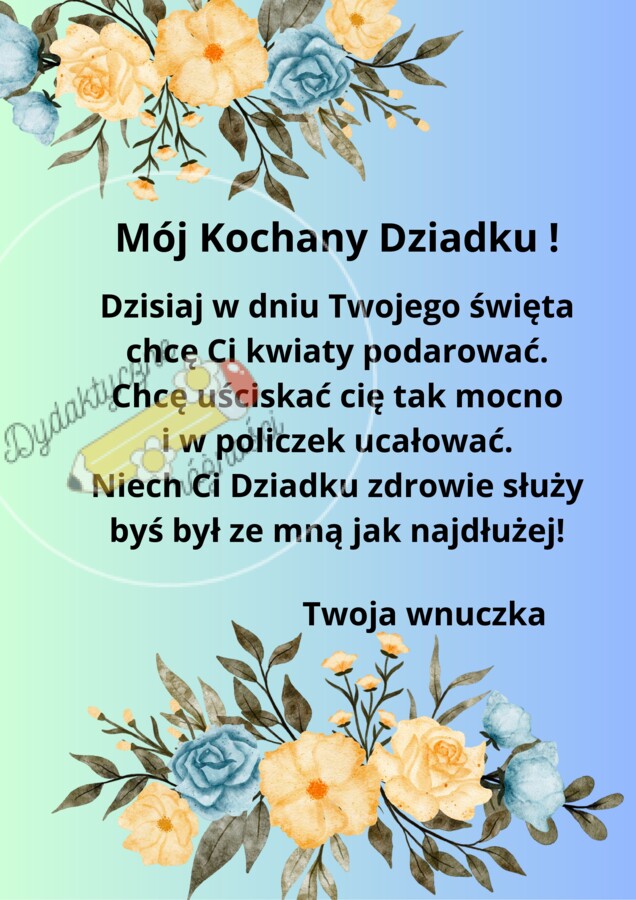 Dzień Babci i Dziadka