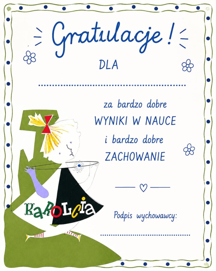Wklejki do książek na zakończenie roku szkolnego klasy  1-3