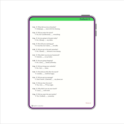 Angielski - ZESTAW - egzamin ósmoklasisty