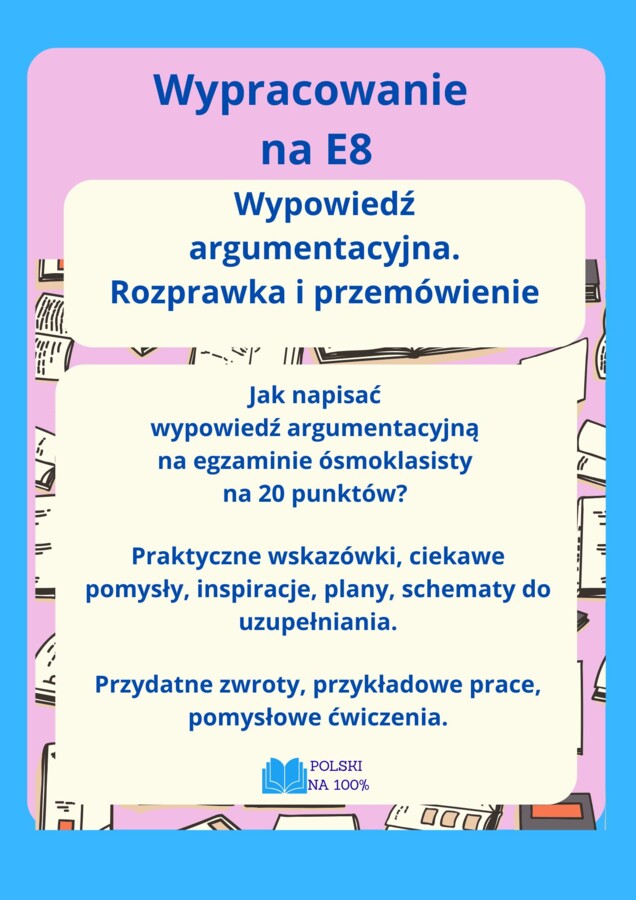 Wypowiedź argumentacyjna na E8