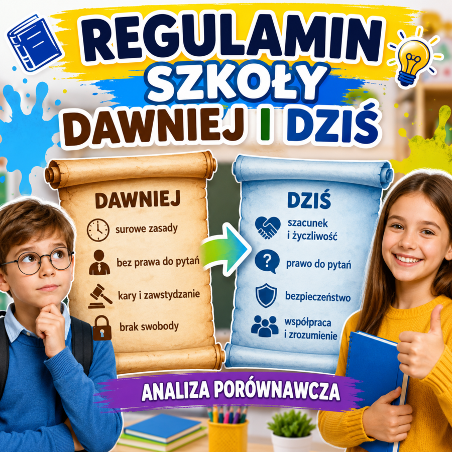 Regulamin szkoły dawniej i dziś