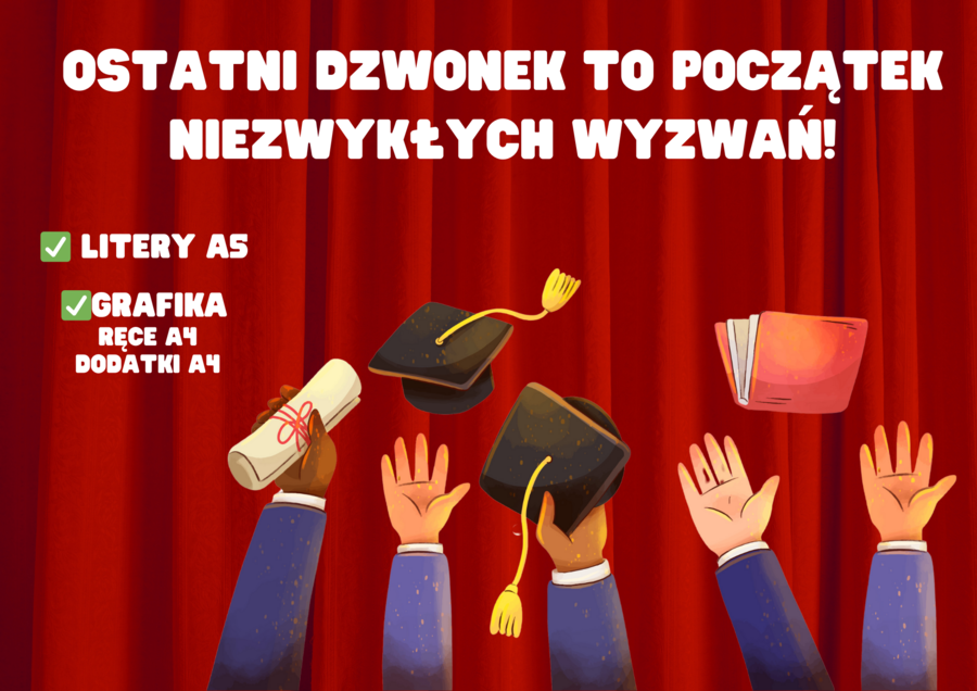 ZAKOŃCZENIE ROKU - DEKORACJA XXL