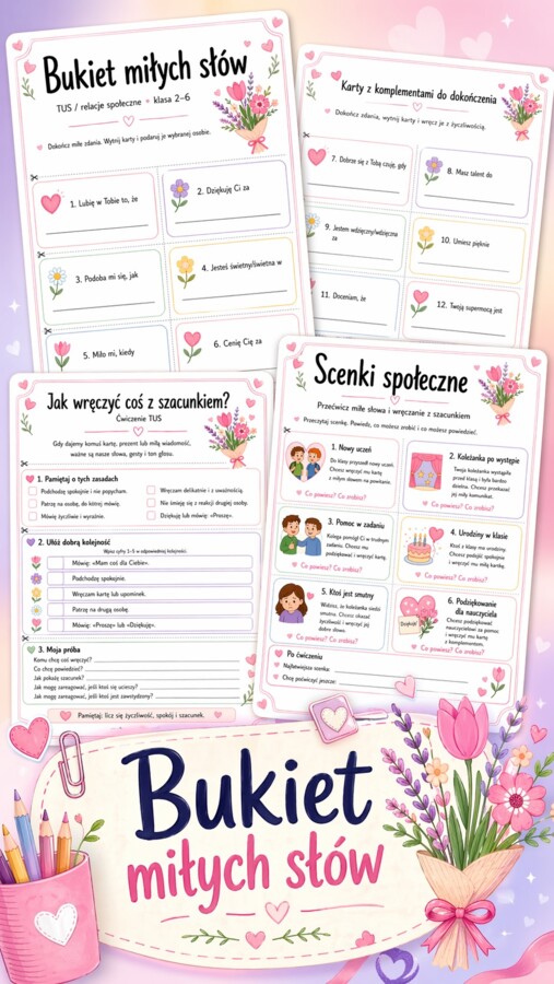 Bukiet miłych słów